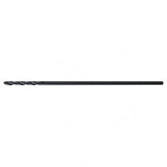 #16 RHS / RHC HSS 135 Degree Split Point Aircraft Extended Length Extension Drill - Steam Oxide - USA Tool & Supply