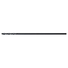 #8 RHS / RHC HSS 135 Degree Split Point Aircraft Extended Length Extension Drill - Steam Oxide - Exact Industrial Supply