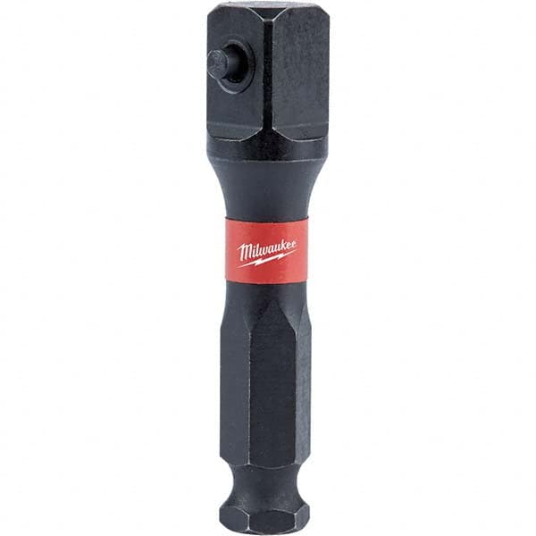 Milwaukee Tool - Socket Adapters & Universal Joints Type: Impact Adapter Male Size: 7/16 Socket Drive to 1/2 Hex - USA Tool & Supply