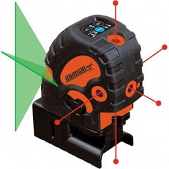 Johnson Level & Tool - Laser Levels Level Type: Self Leveling Combination Laser Maximum Measuring Range (Miles): 0.038 - USA Tool & Supply