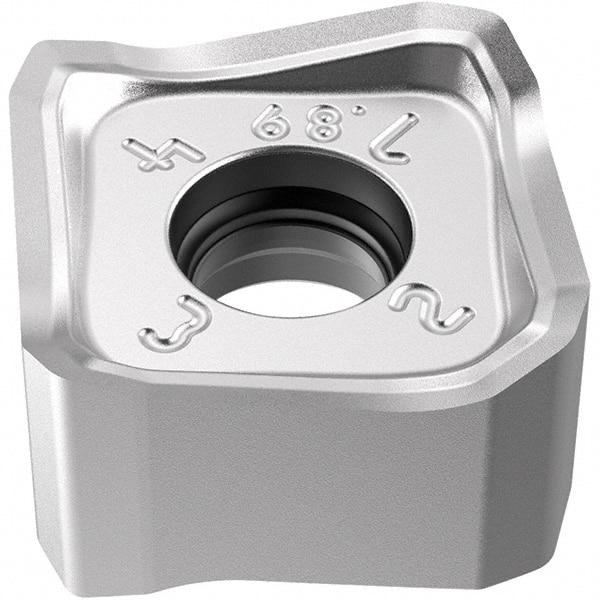 Seco - SNHX1407 ME10 Grade MS2050 Carbide Milling Insert - TiAlN/NbN Finish, 6.59mm Thick, 14mm Inscribed Circle - USA Tool & Supply