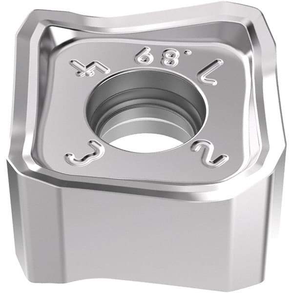 Seco - SNMX1407 M10 Grade MS2050 Carbide Milling Insert - TiAlN/NbN Finish, 6.59mm Thick, 14mm Inscribed Circle - USA Tool & Supply