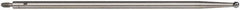 INTERAPID - 0.08" Ball Diam, Carbide, Ball Test Indicator Contact Point - 2.675" Contact Point Length, Use with Brown & Sharpe 74.111965 Interapid 312 Dial Test Indicator - USA Tool & Supply