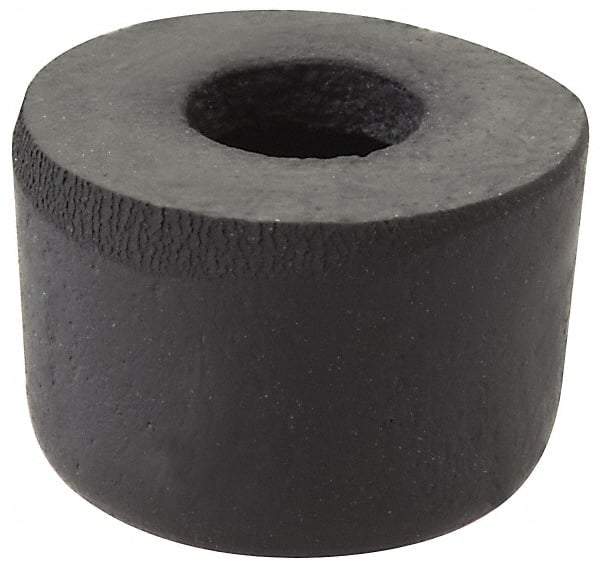 De-Sta-Co - 0.6299" Max Diam, 1/4-2 Thread, Neoprene, Slip On, Round End, Clamp Spindle Assembly Replacement Cap - For 1/4" Diam Hex Head Spindle, 0.44" OAL, 2.50" Hole Diam - USA Tool & Supply