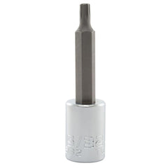 Hand Hex & Torx Bit Sockets; Socket Type: Hex Bit Socket; Tool Type: Hex Bit Socket; Hex Size (Inch): 5/32 in; Bit Length (Inch): 2-3/4; Bit Length: 2.75 in; Insulated: No; Material: Steel; Finish: Chrome-Plated; Overall Length (Inch): 2-3/4 in; Non-spark