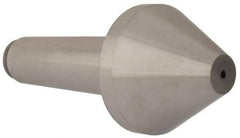 Riten - 3-1/2" Head Diam, Hardened Tool Steel Bull Nose Point Solid Dead Center - 5MT Morse Taper, 3-1/2" Point Diam, 2.155" Point Length - USA Tool & Supply