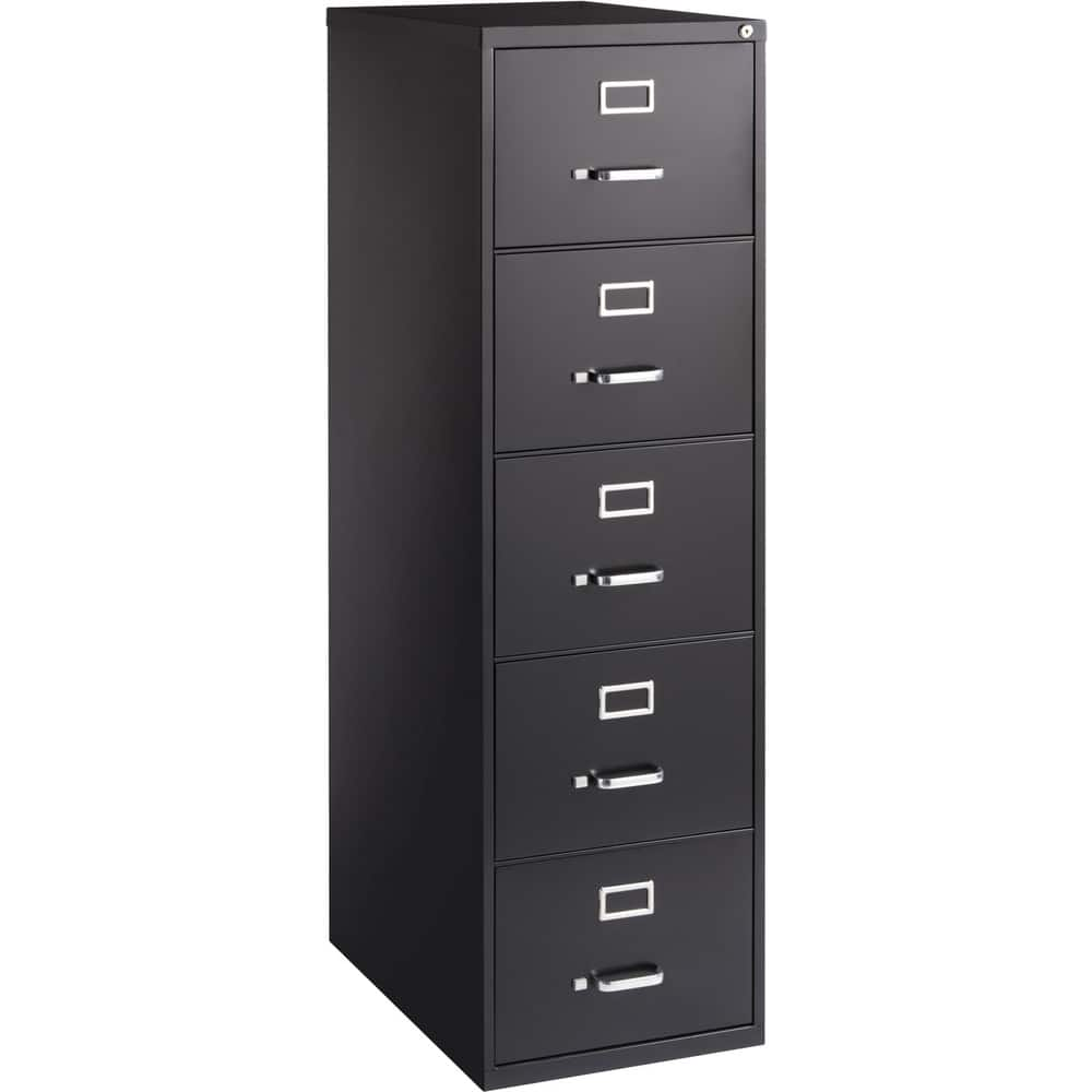 File Cabinets & Accessories; File Cabinet Type: Horizontal; Color: Black; Material: Steel; Number Of Drawers: 2.000