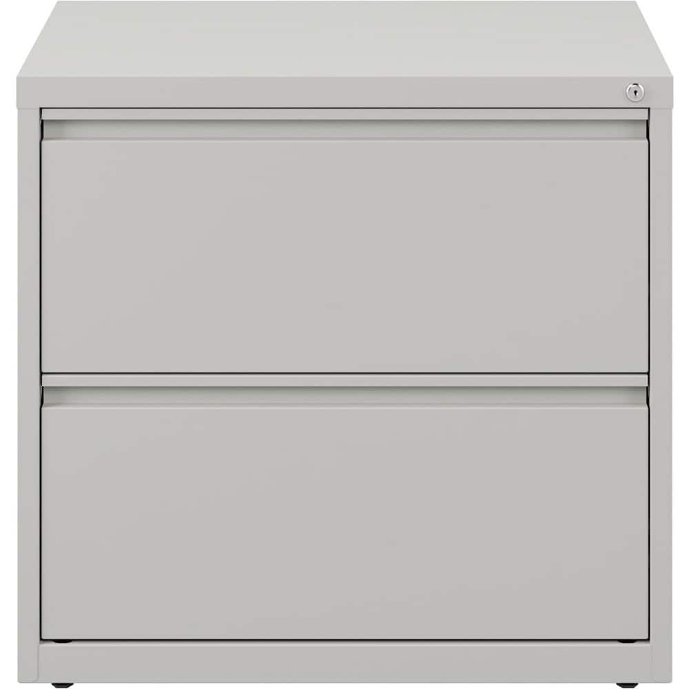 File Cabinets & Accessories; File Cabinet Type: Horizontal; Color: Light Gray; Material: Steel; Number Of Drawers: 2.000