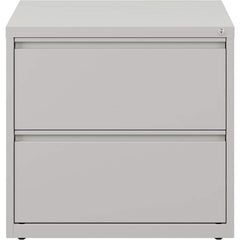 File Cabinets & Accessories; File Cabinet Type: Horizontal; Color: Light Gray; Material: Steel; Number Of Drawers: 2.000