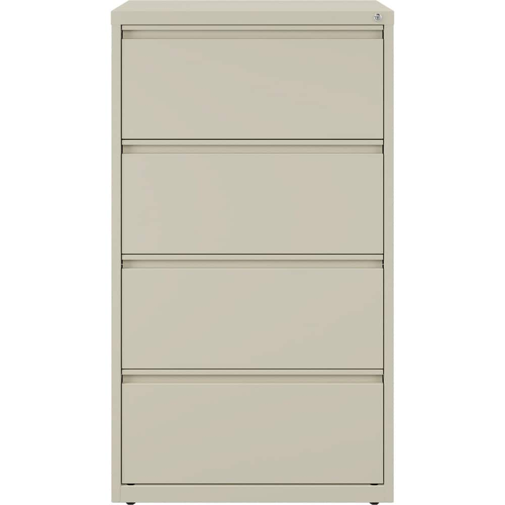 File Cabinets & Accessories; File Cabinet Type: Horizontal; Color: Putty; Material: Steel; Number Of Drawers: 4.000