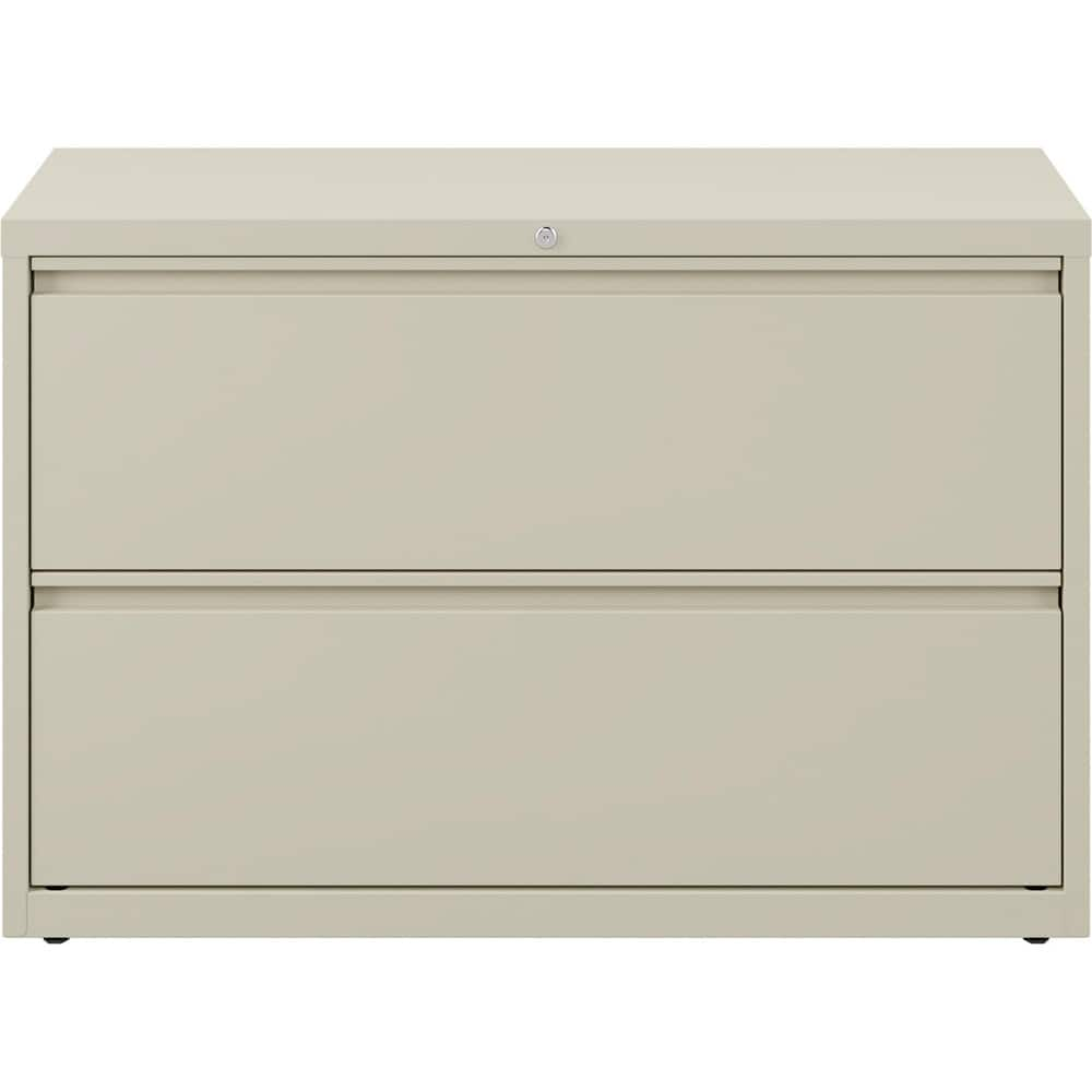 File Cabinets & Accessories; File Cabinet Type: Horizontal; Color: Putty; Material: Steel; Number Of Drawers: 2.000