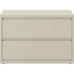 File Cabinets & Accessories; File Cabinet Type: Horizontal; Color: Putty; Material: Steel; Number Of Drawers: 2.000