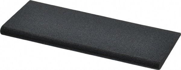 Norton - 4-1/2" Long x 1-3/4" Diam x 1/4" Thick, Silicon Carbide Sharpening Stone - Round Edge Slip, Medium Grade - USA Tool & Supply