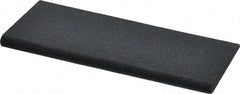Norton - 4-1/2" Long x 1-3/4" Diam x 1/4" Thick, Silicon Carbide Sharpening Stone - Round Edge Slip, Medium Grade - USA Tool & Supply