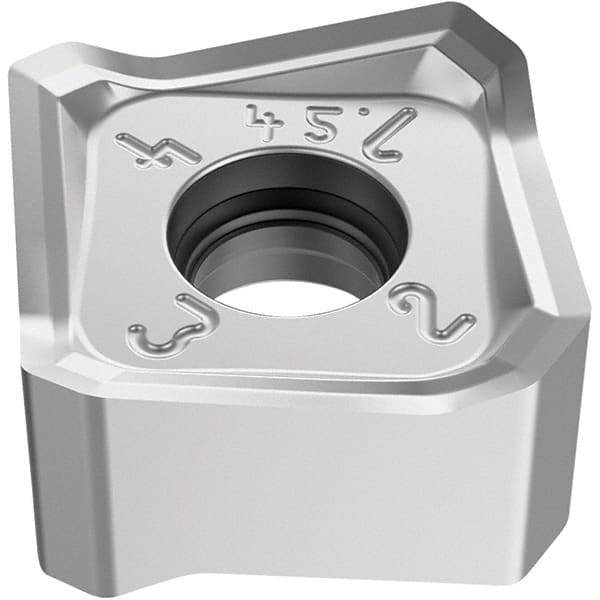 Seco - SNHX1407 ME10 Grade H25 Carbide Milling Insert - Uncoated, 6.59mm Thick, 14mm Inscribed Circle - USA Tool & Supply