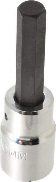 Proto - 1/2" Drive, 10mm Hex Bit Socket - 3-1/4" OAL - USA Tool & Supply