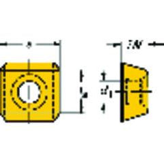 SDKX 15 06 08 Grade H13A Milling Insert - USA Tool & Supply