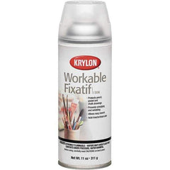 Krylon - 16 oz Gloss Clear Workable Fixatif - USA Tool & Supply