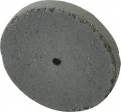Cratex - 1" Diam x 1/16" Hole x 1/8" Thick, Surface Grinding Wheel - Silicon Carbide, Coarse Grade, 25,000 Max RPM, Rubber Bond, No Recess - USA Tool & Supply