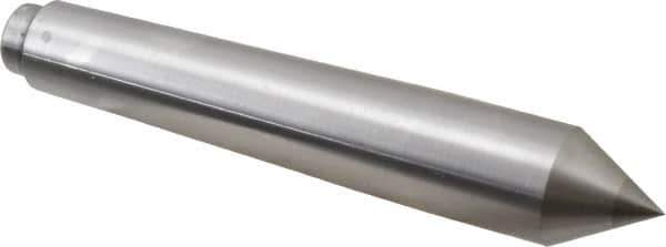 Riten - 7/8" Head Diam, Carbide-Tipped Steel Standard Point Solid Dead Center - Jarno 7 Taper, 7/8" Point Diam, 1-3/16" Point Length, 5-1/4" OAL - USA Tool & Supply