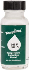 Tempil - 363°F Temp Indicating Liquid - 2 Ounce Container, 184°C - USA Tool & Supply