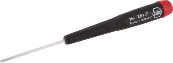 Wiha - Precision Slotted Screwdriver - Ergonomic Handle - USA Tool & Supply