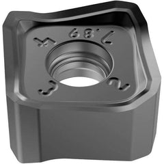 Seco - SNMX1407 M10 Grade MS2500 Carbide Milling Insert - TiCN/Al2O3 Finish, 6.59mm Thick, 14mm Inscribed Circle - USA Tool & Supply