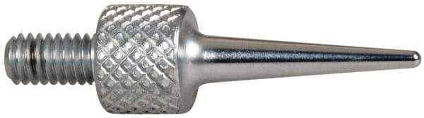 Mitutoyo - M2.5x0.45, 5mm Ball Diam, Carbide Needle Contact Point - 15mm Contact Point Length, Use with AGD 1,2,3,4 - USA Tool & Supply