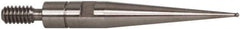 INTERAPID - 0.015" Ball Diam, Carbide, Ball Test Indicator Contact Point - 0.65" Contact Point Length, Use with Interapid Dial Test Indicators - USA Tool & Supply