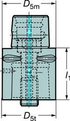 C83910180065 CAPTO HOLDER - USA Tool & Supply