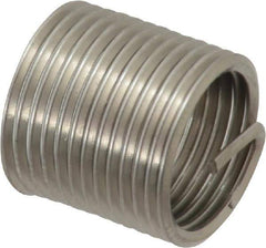 Recoil - M10x1.00 Metric Fine, 15" OAL, Free Running Helical Insert - 9-1/2 Free Coils, Tanged, Stainless Steel, 1-1/2D Insert Length - USA Tool & Supply