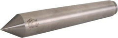 Riten - 1-1/4" Head Diam, Hardened Tool Steel Standard Point Solid Dead Center - Jarno 10 Taper, 1-1/4" Point Diam, 2" Point Length, 7-1/2" OAL - USA Tool & Supply