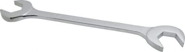 Proto - 1-5/16" Standard Open End Wrench - 13-1/8" OAL, Double End, Chrome Finish, 15° & 60° Head Angle - USA Tool & Supply