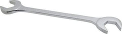 Proto - 1-5/16" Standard Open End Wrench - 13-1/8" OAL, Double End, Chrome Finish, 15° & 60° Head Angle - USA Tool & Supply