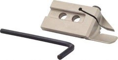 Iscar - 4mm Groove Width, 18mm Max Depth of Cut, Right Hand Cut, HFAI Indexable Grooving Blade - HFPR/L Insert Style, Series Heliface - USA Tool & Supply