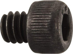 Value Collection - #5-40 UNC Hex Socket Drive, Socket Cap Screw - Alloy Steel, Black Oxide Finish, Fully Threaded, 1/8" Length Under Head - USA Tool & Supply