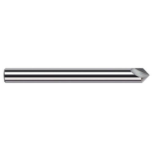 Engraving Cutters - 0.1250″ (1/8″) Shank Diameter × 120° included Carbide Marking Cutter for Non-Ferrous, 2 Flute - Exact Industrial Supply