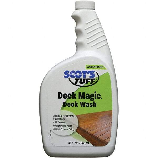 Scot's Tuff - Bottle Outdoor Cleaner - Use on Decking - USA Tool & Supply