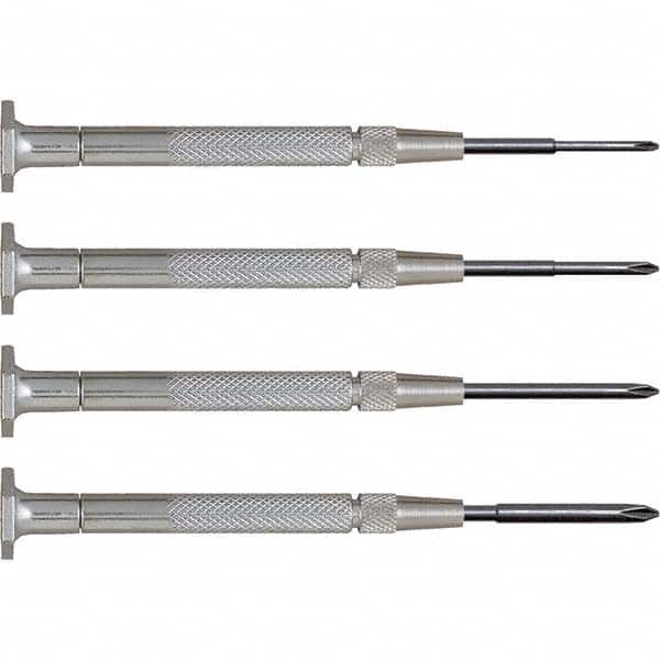 Moody Tools - Precision & Specialty Screwdrivers Type: JIS Overall Length Range: 3" - 6.9" - USA Tool & Supply