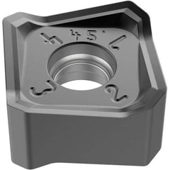 Seco - SNMX1407 M10 Grade MS2500 Carbide Milling Insert - TiCN/Al2O3 Finish, 6.59mm Thick, 14mm Inscribed Circle - USA Tool & Supply