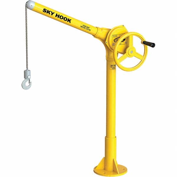 Sky Hook - 500 Lb Steel Lifting Hook Crane - USA Tool & Supply