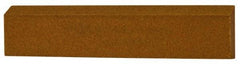 Norton - 4-1/2" Long x 1" Wide x 5/16" Thick, Aluminum Oxide Sharpening Stone - Rectangle, Medium Grade - USA Tool & Supply