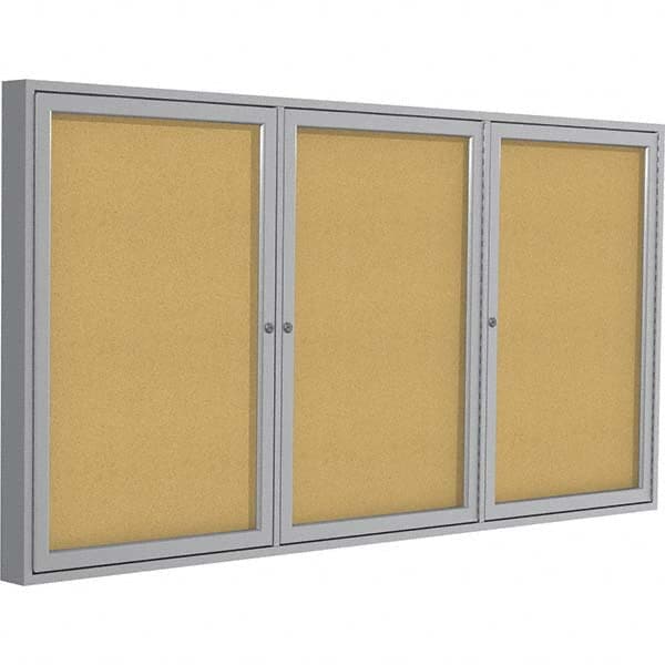 Ghent - Cork Bulletin Boards Style: Enclosed Cork Bulletin Boards Color: Natural Cork - USA Tool & Supply