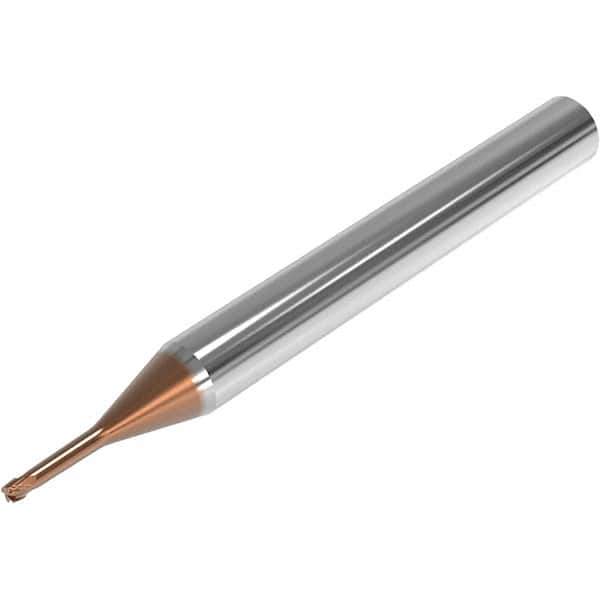 Seco - 1.5mm, 4 Flute, Single End, Solid Carbide, 0.05mm Corner Radius End Mill - 50mm OAL, 28° Helix, Right Hand Flute, 1.13mm LOC, Right Hand Cut, 7.5mm Extended Reach - USA Tool & Supply