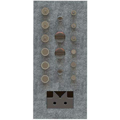 Phillips Precision - CMM Clamps Stud Thread Size: 1/4-20 Stud Length (Decimal Inch): 6.0000 - USA Tool & Supply