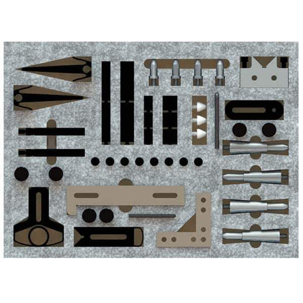 Phillips Precision - CMM Clamps Stud Thread Size: M6 Stud Length (Decimal Inch): 20 - USA Tool & Supply