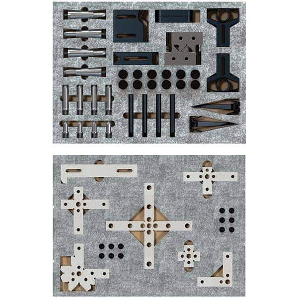 Phillips Precision - CMM Clamps Stud Thread Size: 1/4-20 Stud Length (Decimal Inch): 20 - USA Tool & Supply