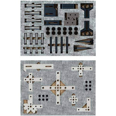 Phillips Precision - CMM Clamps Stud Thread Size: 1/4-20 Stud Length (Decimal Inch): 20 - USA Tool & Supply