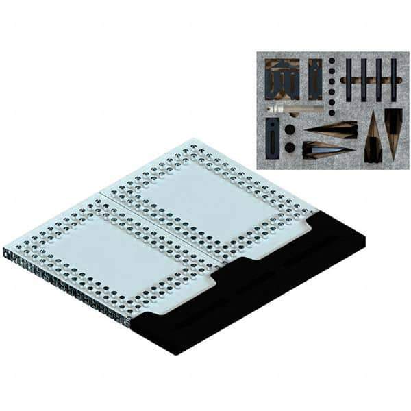 Phillips Precision - CMM Fixtures Type: Fixture Kits & Sets Plate Design: Magnetic - USA Tool & Supply