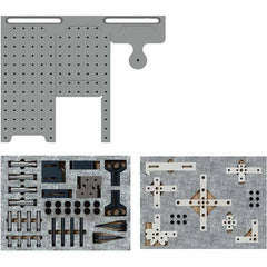Phillips Precision - CMM Fixtures Type: Fixture Kits & Sets Plate Design: Magnetic - USA Tool & Supply